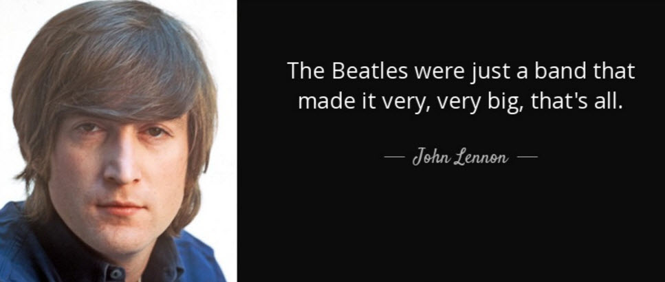 john lennon just a band